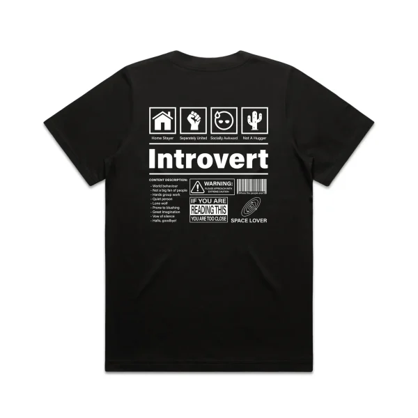 Ladies Introvert T-Shirt - Image 3